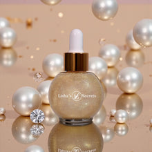 Laden Sie das Bild in den Galerie-Viewer, Liquid- Body Highlighter Chrome Drops - für unwiderstehlichen Schimmer der nicht klebt
