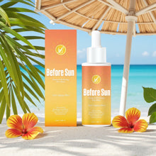 Laden Sie das Bild in den Galerie-Viewer, BEFORE SUN Face Fluid (LSF 50) - gegen Sonnenbrand und jegliche Sonnenschäden